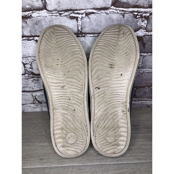 Cuater Tracer Navy Blue Canvas Fabric Slip On Casual Shoes Men’s Sz 13M US/47EU - Picture 7 of 16